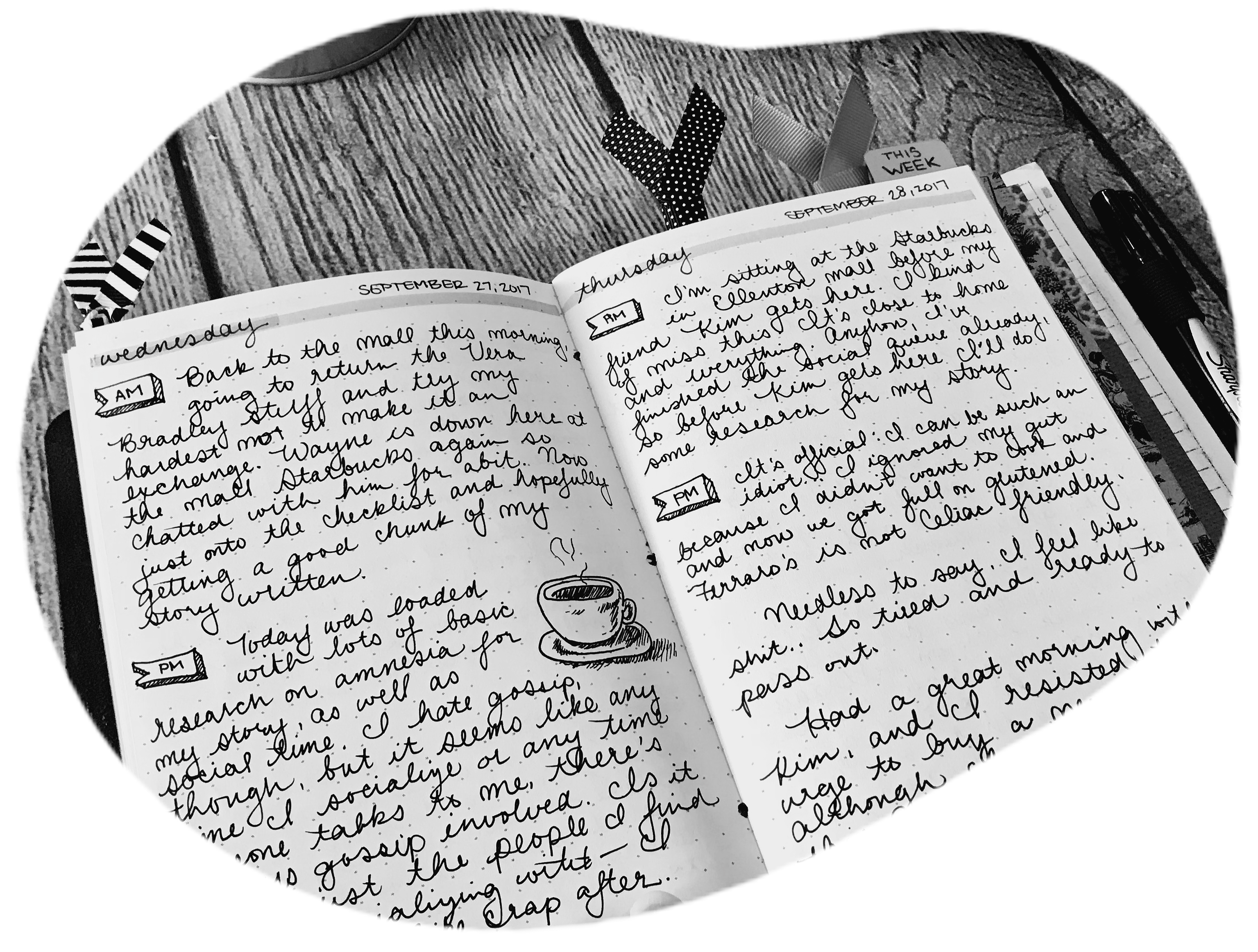 [ Journal and bullet journal of Sara Eatherton-Goff ]